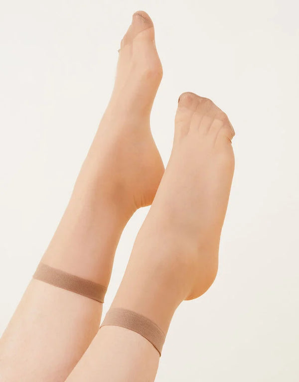 Ladies Pop Socks Ankle High Size (4-7) Bamboo