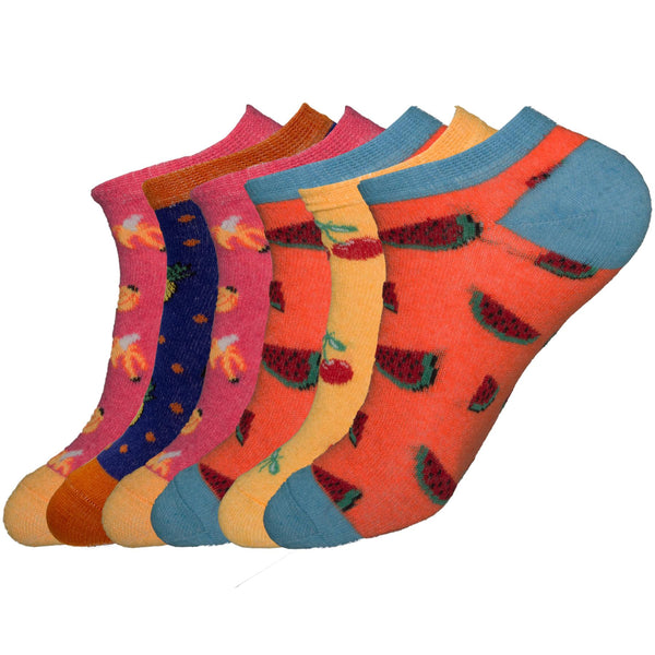 Ladies Trainer furits print SIZE: UK 4-7